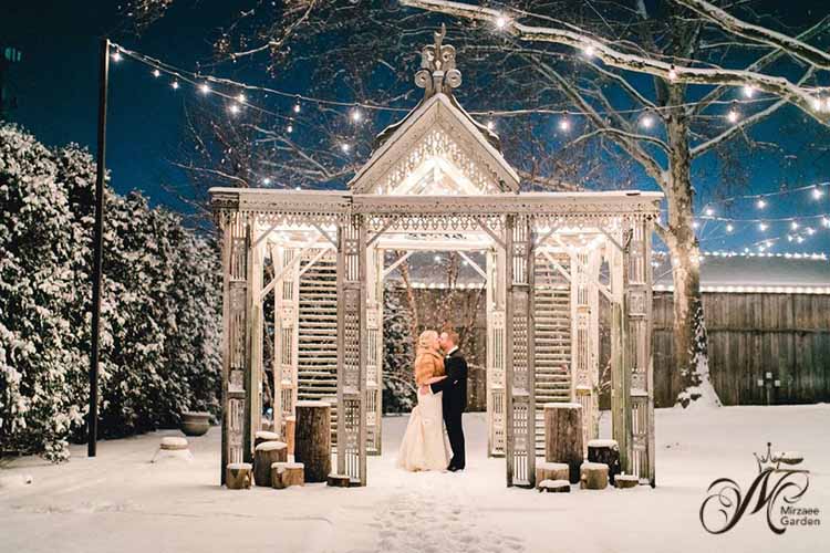 عروسی در فصل زمستان