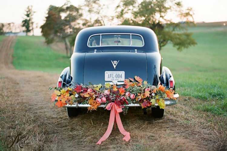 ماشین قدیمی برای عروسی