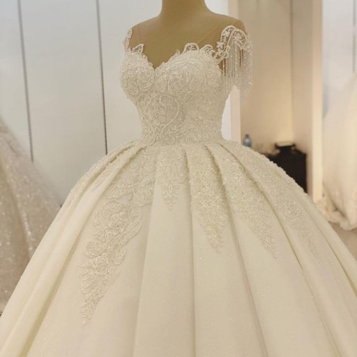 لباس عروس رنگی